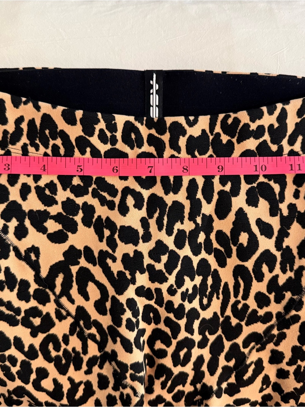 Adam Selman Sport Fierce Matching set. Leopard Print Halter top and leggings - Picture 6 of 7